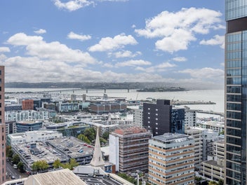 Elevated City Living with Harbour Views