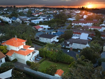 Behind the garden wall – iconic St Heliers home