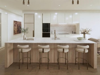 Exceptional, large three-bedroom residences