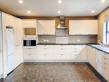 Private, sunny living with rural views