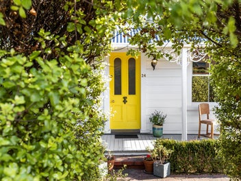 The Yellow Door - and Old World Charm!