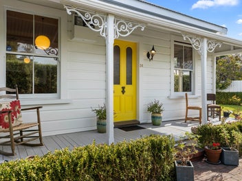 The Yellow Door - and Old World Charm!