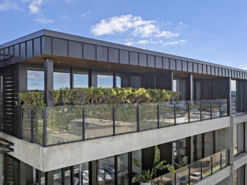 Penthouse position with designer precision