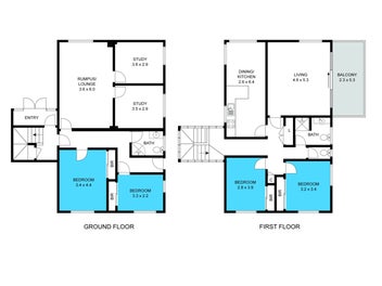 Spacious Family Living with Flexible Options