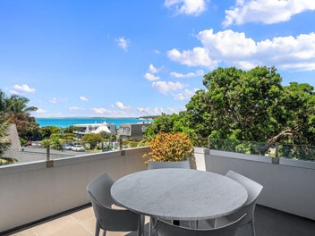 Rare coastal sanctuary on Takapuna's seaward side