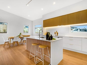 Contemporary Brick Design with Coastal Charm