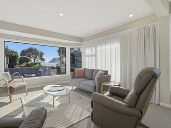 Sun-filled home with views