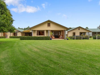 Family Scale, Poolside Living + Barn Flexibility