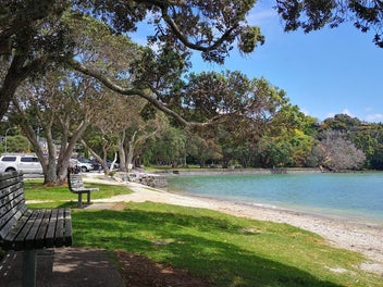 Relaxed beach lifestyle location