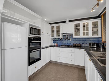 Peaceful village setting