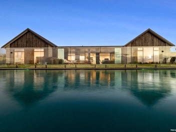 ELEVATED MODERN MASTERPIECE + SHED