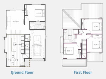 Brand New Four Bedroom home - Hamilton Lake