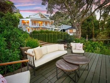 Private waterfront retreat with direct sea access