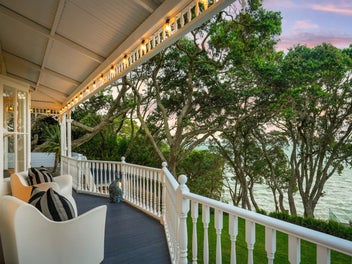 Private waterfront retreat with direct sea access