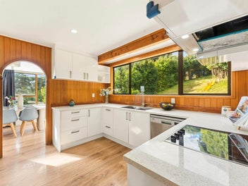 Sunny, private and big yard