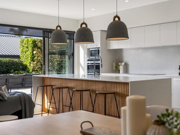 A Private Garden Oasis with Designer Flair