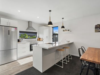 Modern Home with Reserve Backdrop