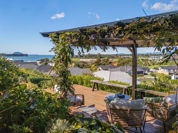 Private Garden Oasis and Water Views