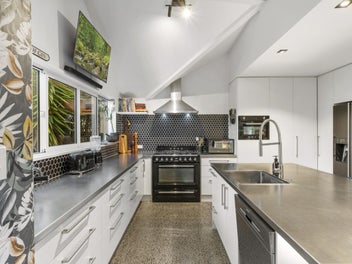 A beachside home with a twist