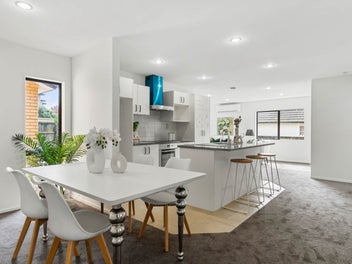 Brick outside. Bright inside. One Floor.