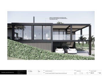 Ridge Position with Concept Plans and Sea Views