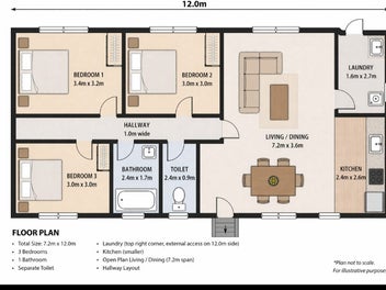 3 bedroom Relocatable