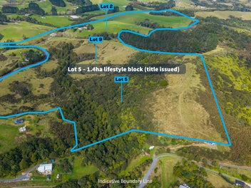 73ha Landholding with Subdivision Consent