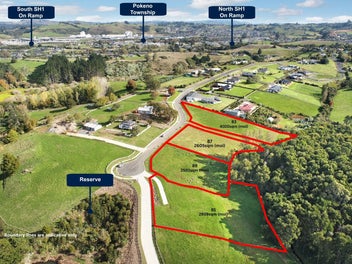 Large, secluded sections in a Boutique Estate