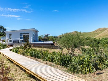 Modern Coastal Bach, Lifestyle Living by the Beach