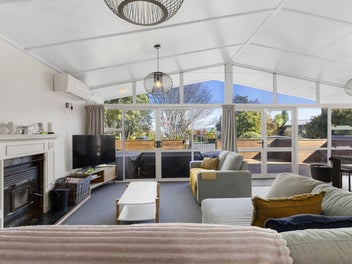 Spacious living with flexible layout