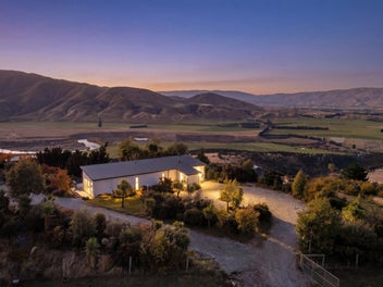 Hilltop home and a dome