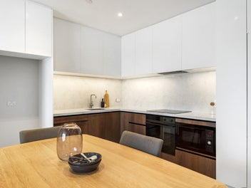 Spacious two-bedroom living with secure car park