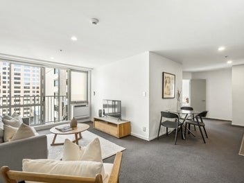 Two bedrooms, two bathrooms – practically...
