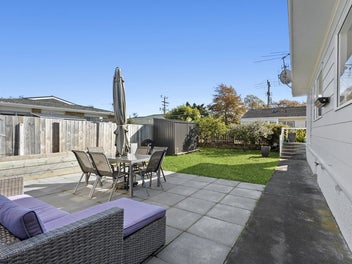Great location. Private back yard. Lots to love.