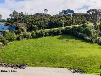 Front row sections at Mangawhai Point