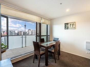Elevated views across the city