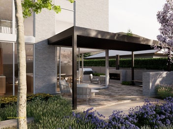 Architectural Elegance Just Moments from the Lake