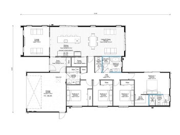 Brand New 4 Bed, 2 Living in Te Whaiawa