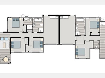 2 Bedroom + 3 Bedroom Duplex