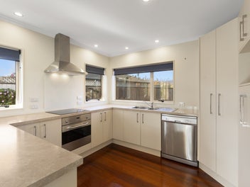 Spacious living, decks and garden privacy