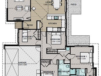 Brand-New Family Living with Lake Views