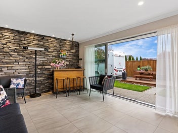 Space, style and triple car garaging