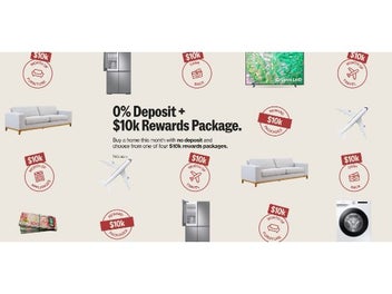 This Month: 0% Deposit + $10k Reward Package!