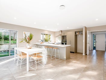 Stylish Family Living with Entertainer's Appeal