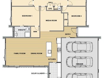 Triple Car Garage stunner in Patty Lane!