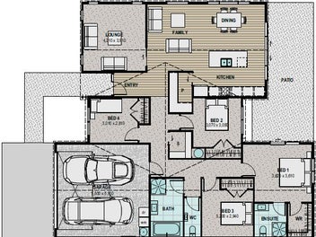 Lynmore - Contemporary Family Lake-View living