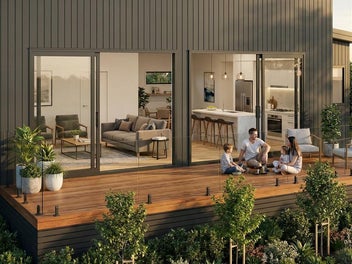 Contemporary Family Living on a Grand Scale