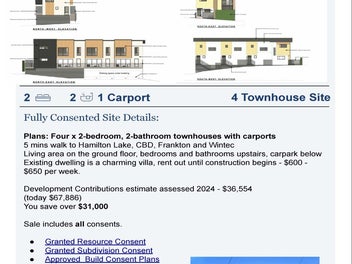 Villa + Consented Development Opportunity