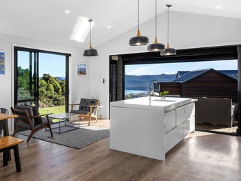 Sleek Contemporary with Lake Views