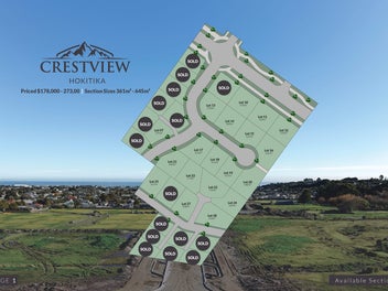 Sections For Sale Crestview Hokitika